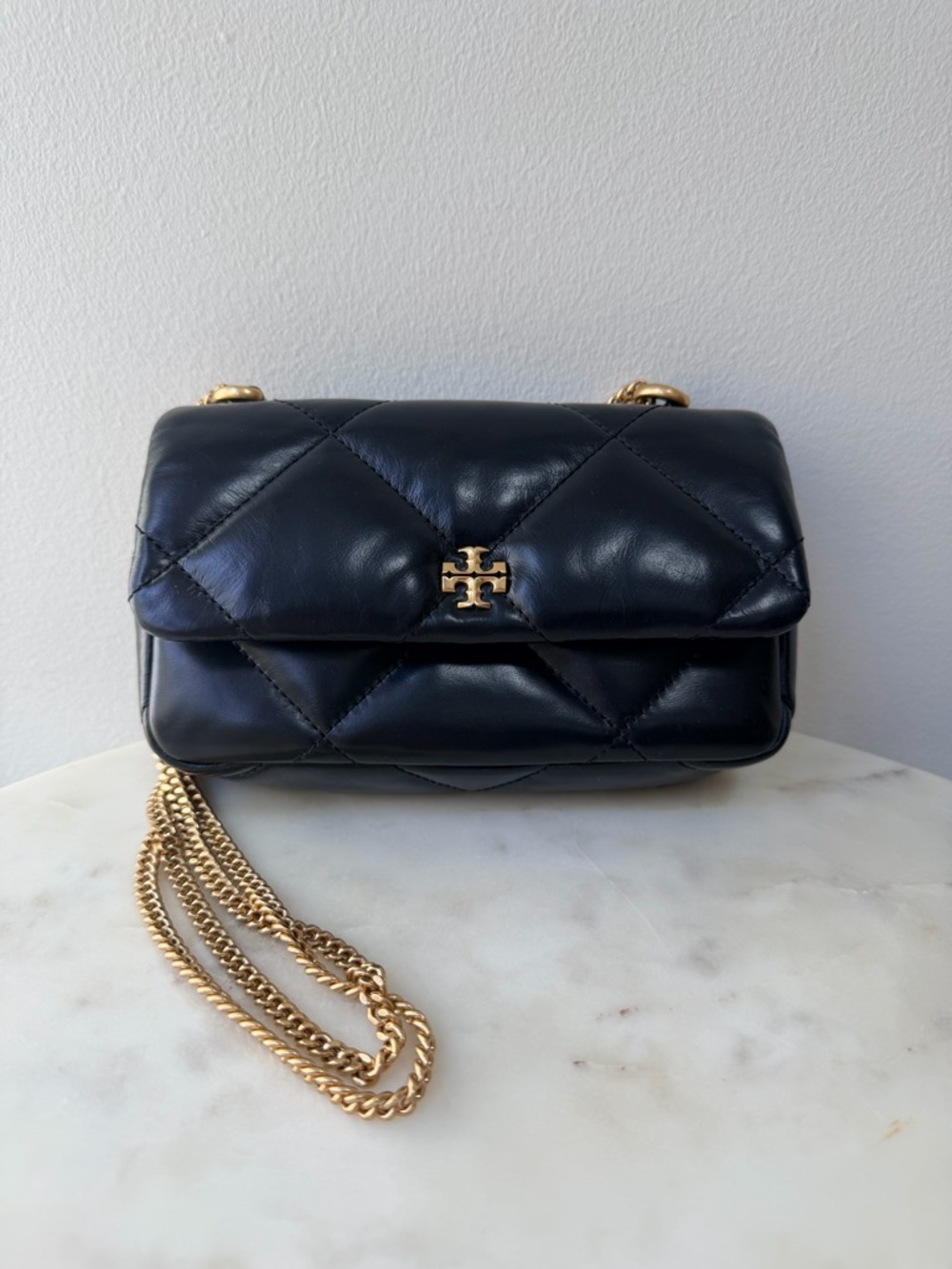Tory Burch Mini Kira Diamond Quilt Flap Bag